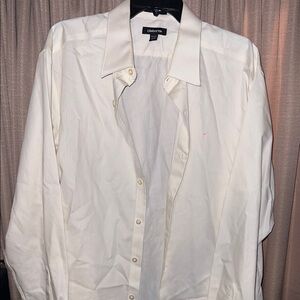 Claiborne Men's Cream colored  Shirt